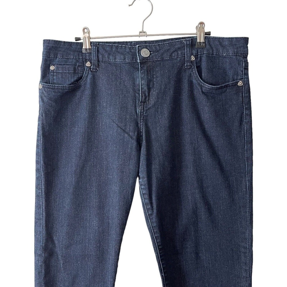 Kut From The Kloth 14 Skinny Jeans Dark Blue Denim Mid Rise Stretch Slim - Picture 5 of 9